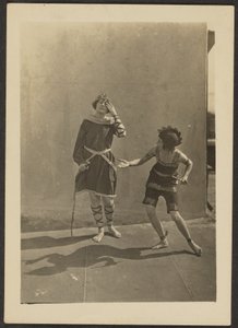 Dancers on Rooftop by Louis Fleckenstein