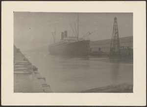 Docked Ship by Louis Fleckenstein