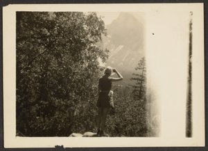 Figure in Woods by Louis Fleckenstein