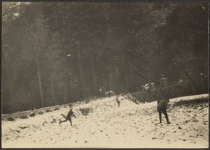 Figures in Snow by Louis Fleckenstein