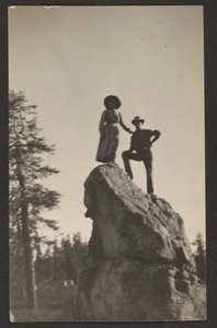 Figures on Rocky Peak