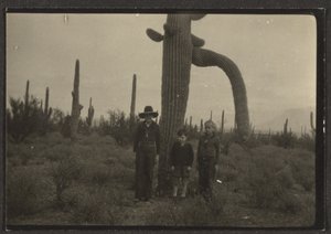 Figures with Cactus by Louis Fleckenstein