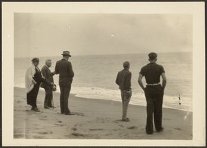 Fleckenstein Family at the Beach by Louis Fleckenstein