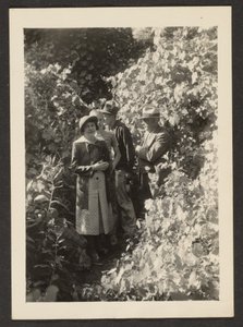 Fleckenstein, Florence, and Her Sons in Woods by Louis Fleckenstein