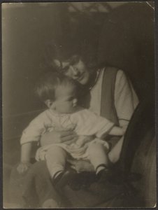 Florence Holding Baby