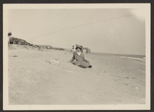 Florence on Beach by Louis Fleckenstein