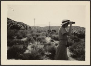 Florence with Binoculars