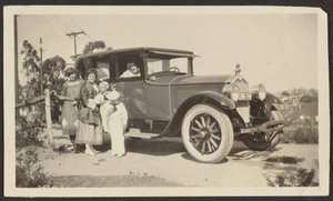 Group with Car