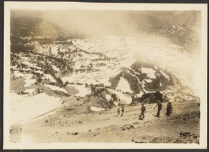 Hikers from Above by Louis Fleckenstein