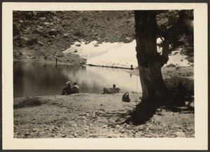 Lake Scene by Louis Fleckenstein