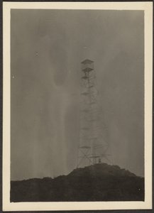 Landscape with Electrical Tower by Louis Fleckenstein