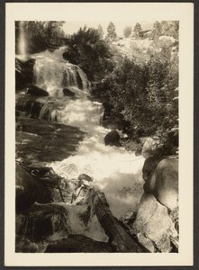 Landscape with Waterfall