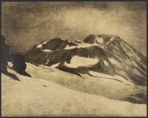 Mt. Shasta Crater by Louis Fleckenstein