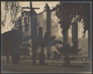 Palms in Front of Mission