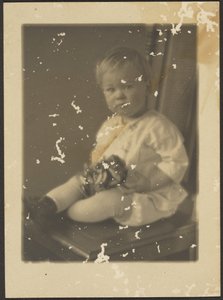 Portrait of a Baby by Louis Fleckenstein