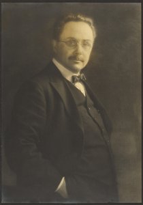 Portrait of a Man Standing with Hand in Pocket by Louis Fleckenstein