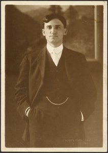 Portrait of a Man with Watch Chain by Louis Fleckenstein
