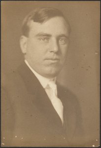 Portrait of a Man with White Tie by Louis Fleckenstein