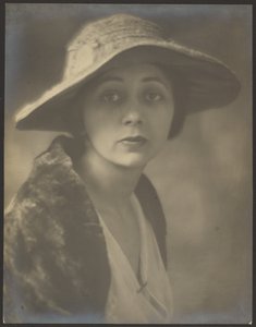 Portrait of a Woman In Fur Capelet