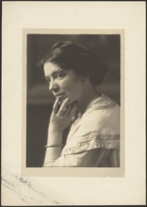 Portrait of a Woman with Bangle by Louis Fleckenstein