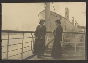 Two Women at a Pier