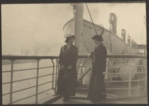 Two Women on a Pier