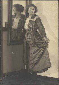 Woman and Her Reflection by Louis Fleckenstein