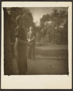Woman and Man in Park