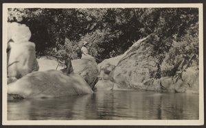 Woman by a Lakeside