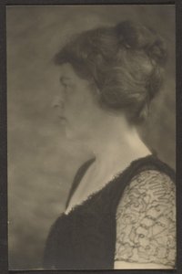 Woman in Profile by Louis Fleckenstein
