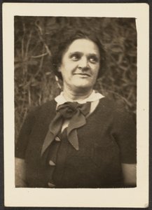 Woman with Neck Tie