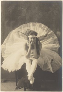 Young Ballerina with Fairy Wings