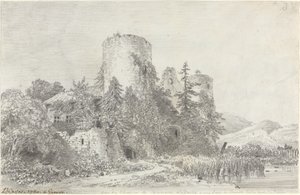 View of the Chateau de Saconnex by Louis Francois Cassas