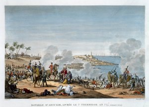 The Battle of Aboukir, 25 July 1799