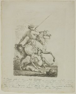 A Cossack by Louis Francois Lejeune