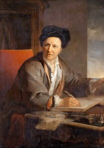 Portrait of the Author Bernard le Bovier de Fontenelle