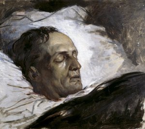 Head of an executed man by Louis Galue