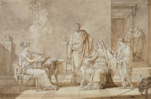 Cornelia Presenting her Two Young Sons