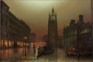 St Nicholas Street, Newcastle upon Tyne, 1902 by Louis Grimshaw