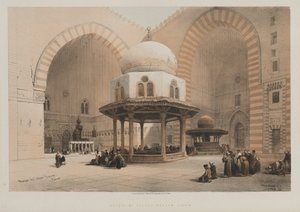 Mosque of Sultan Hassan, Cairo by Louis Haghe