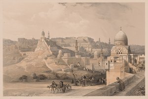Egypt and Nubia: Volume III - No. 34, The Citadel of Cairo, Residence of Mehemet Ali by Louis Haghe