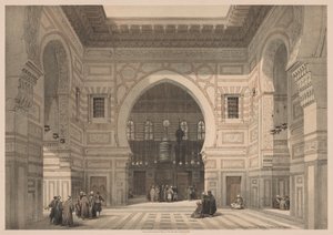 Egypt and Nubia: Volume III - No. 36, Interior of the Mosque of the Sultan El Ghoree