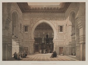 Egypt and Nubia, Volume III: Interior of the Mosque of the Sultan El Ghoree