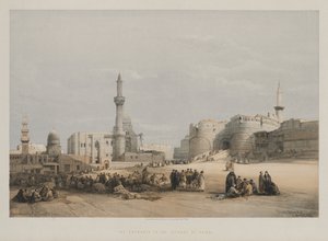 Egypt and Nubia, Volume III: The Entrance to the Citadel of Cairo by Louis Haghe