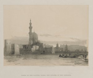 Egypt and Nubia, Volume III: Tombs of the Caliphs, Cairo by Louis Haghe
