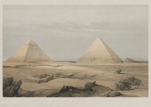 Egypt and Nubia, Volume II: Pyramids of Geezeh, 1848 by Louis Haghe