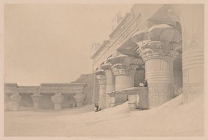 Egypt and Nubia: Volume I - No. 10, Edfou by Louis Haghe