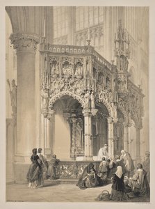 Sketches in Belgium and Germany, Second Series: No. 17 - Screens at Lierre