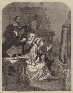 The Visit to the Studio by Louis Haghe