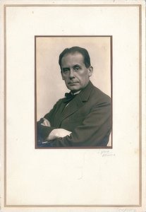 Walter Gropius (1883-1969). Early 1920s by Louis Held
